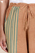 Cambric Cotton Pants in Block Print